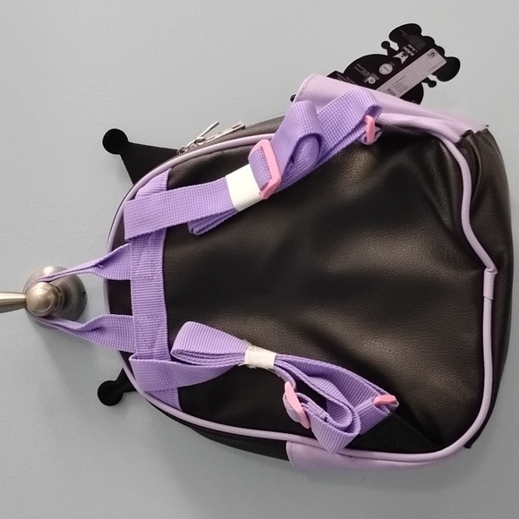 NWT Kuromi Black And Purple Cute Character Backpack - Picture 4 of 4